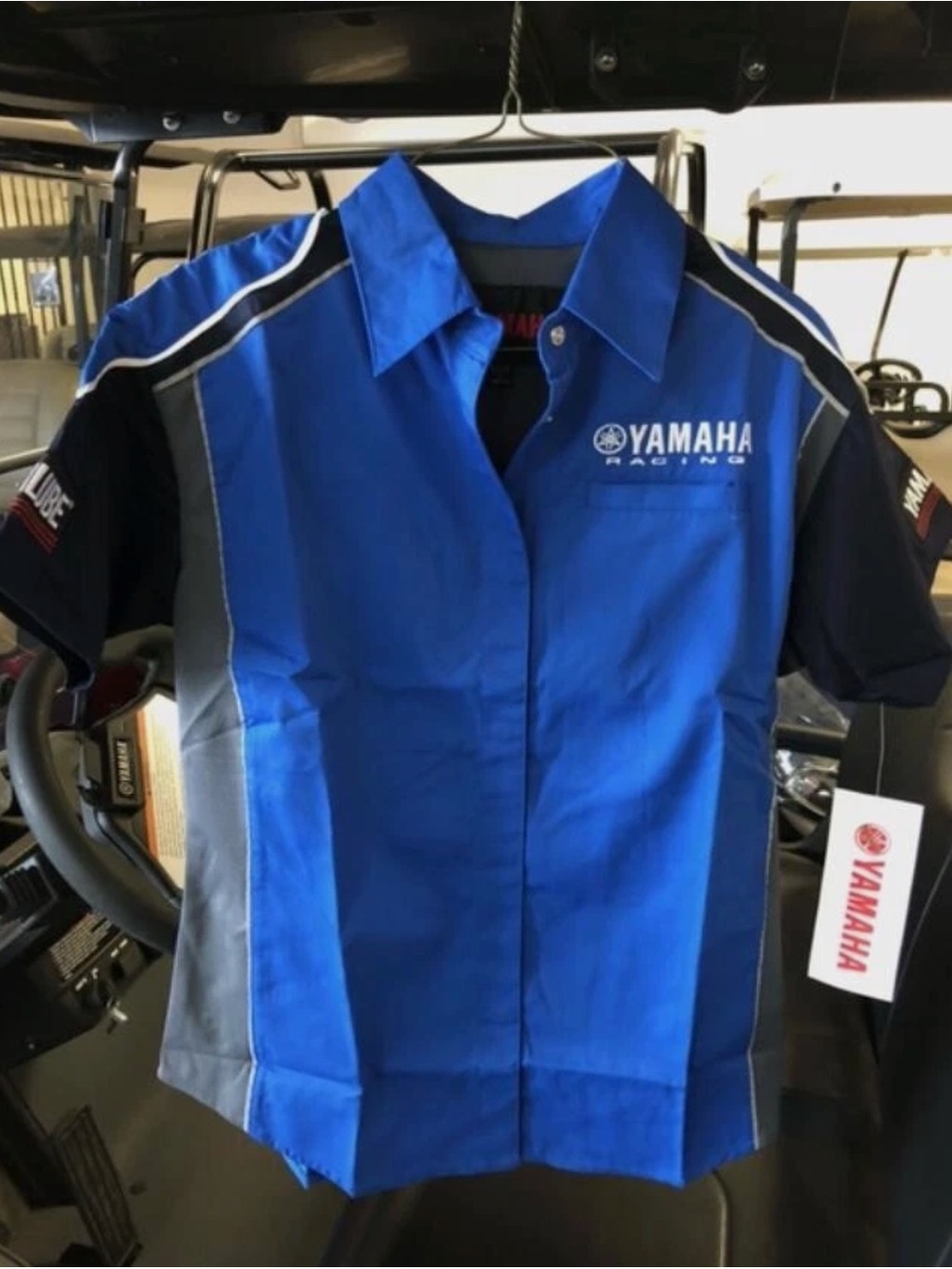 Yamaha Blue Women’s Racing Short Sleeve Shirt